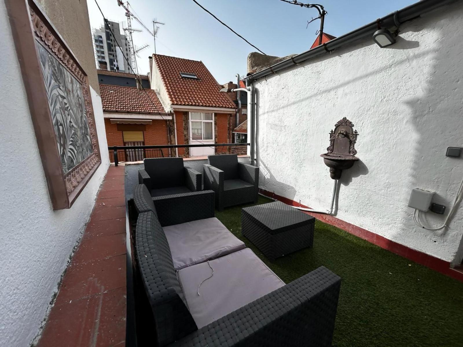 Apartamento Con Terraza Centrico Moderno Nuevo Madrid Eksteriør billede